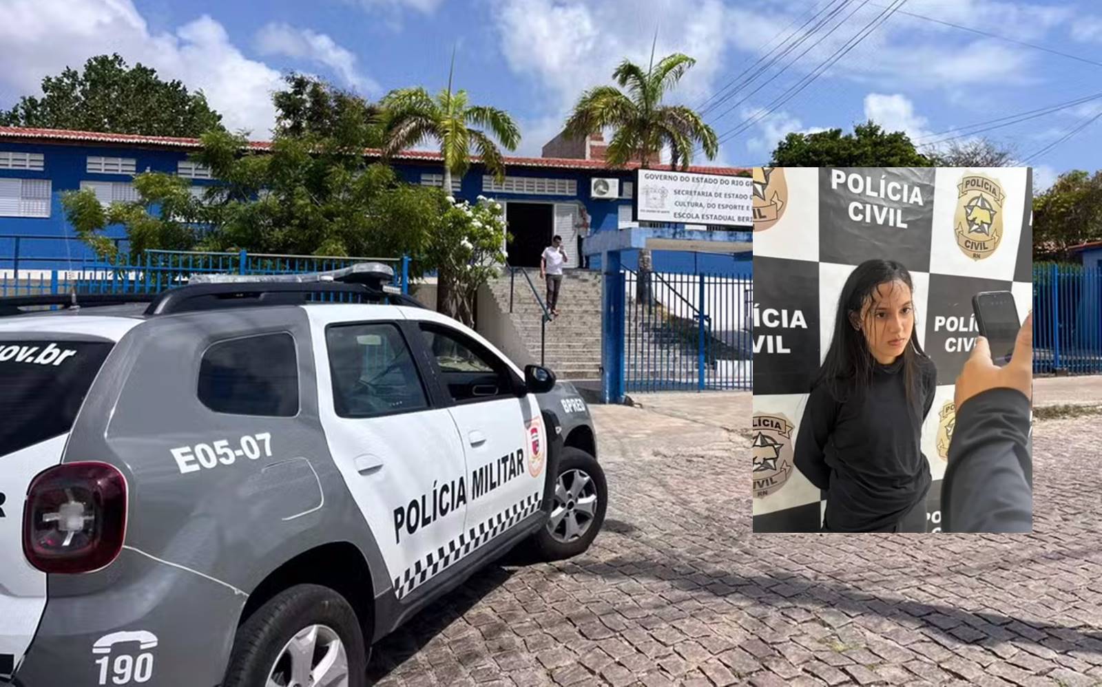 Estudante atira contra colega em sala de aula e acaba presa por tentativa de homicídio