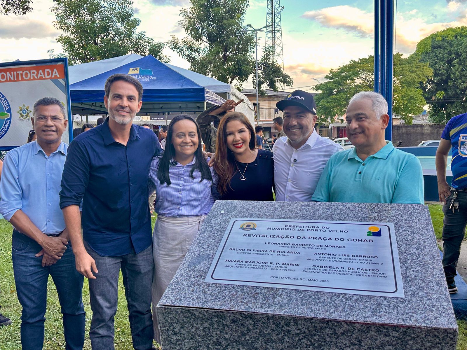 Deputada federal Cristiane Lopes celebra entrega da Praça Cohab e destaca mais de R$ 112 milhões para Porto Velho