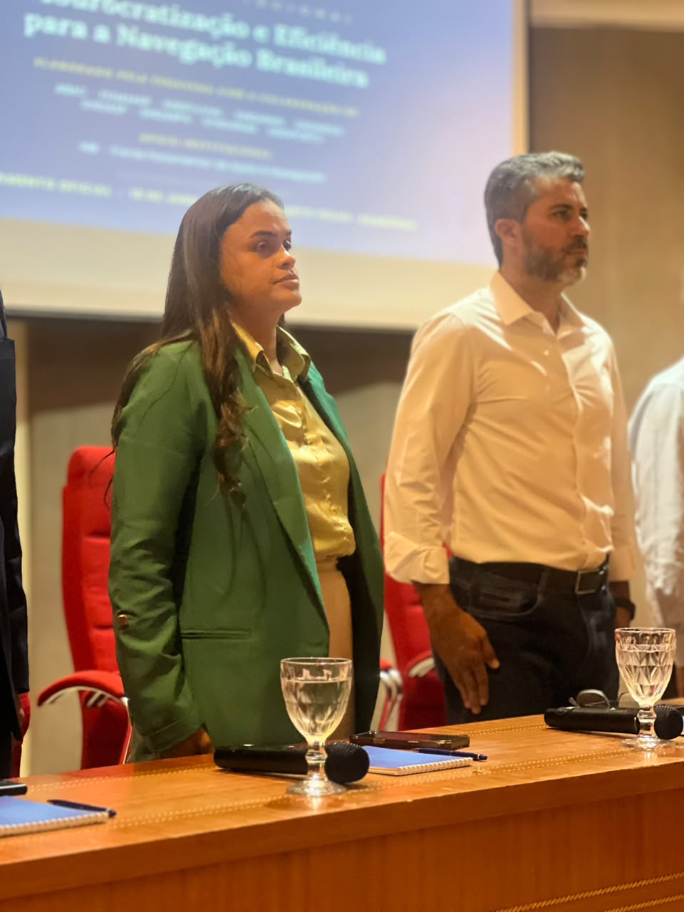 Dra. Taíssa participa de evento sobre navegação e desenvolvimento da Amazônia em Porto Velho