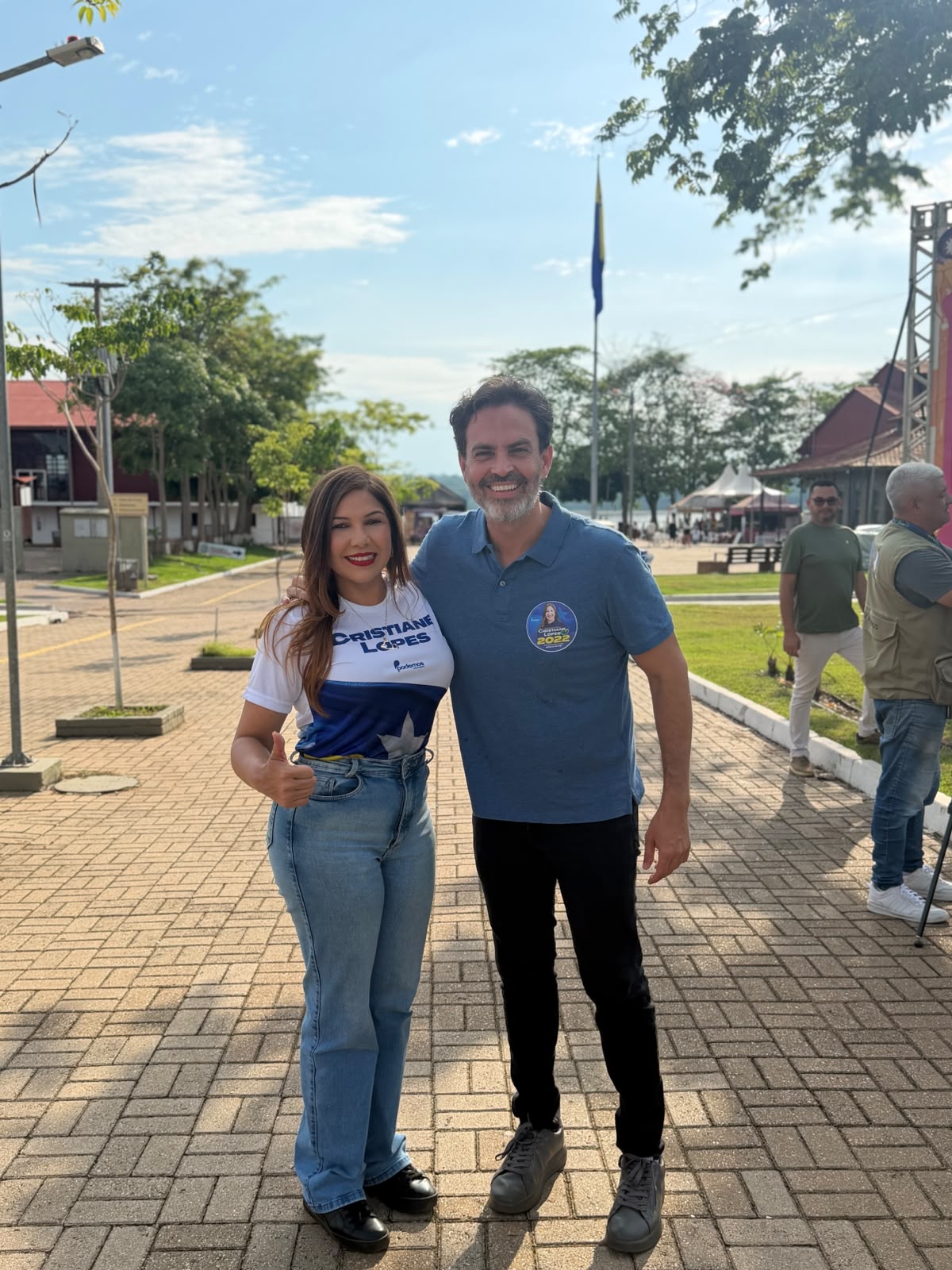 Apoio de Léo Moraes fortalece Cristiane Lopes na reta final da Reeleição